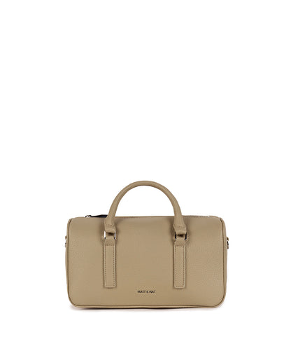 LUCE Vegan Crossbody Bag - Grain | Color: Almond - variant::almond