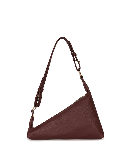 MATINA Vegan shoulder bag - Grain | Color: Cherry - variant::cherry