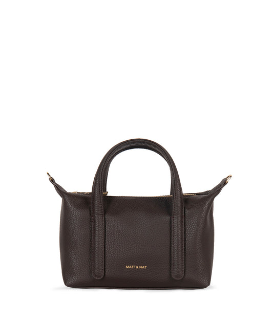 MOLA Vegan Crossbody Bag - Grain | Color: Fudge - variant::fudge