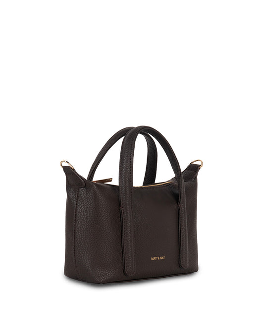 MOLA Vegan Crossbody Bag - Grain | Color: Fudge - variant::fudge