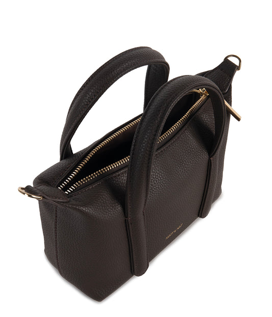 MOLA Vegan Crossbody Bag - Grain | Color: Fudge - variant::fudge