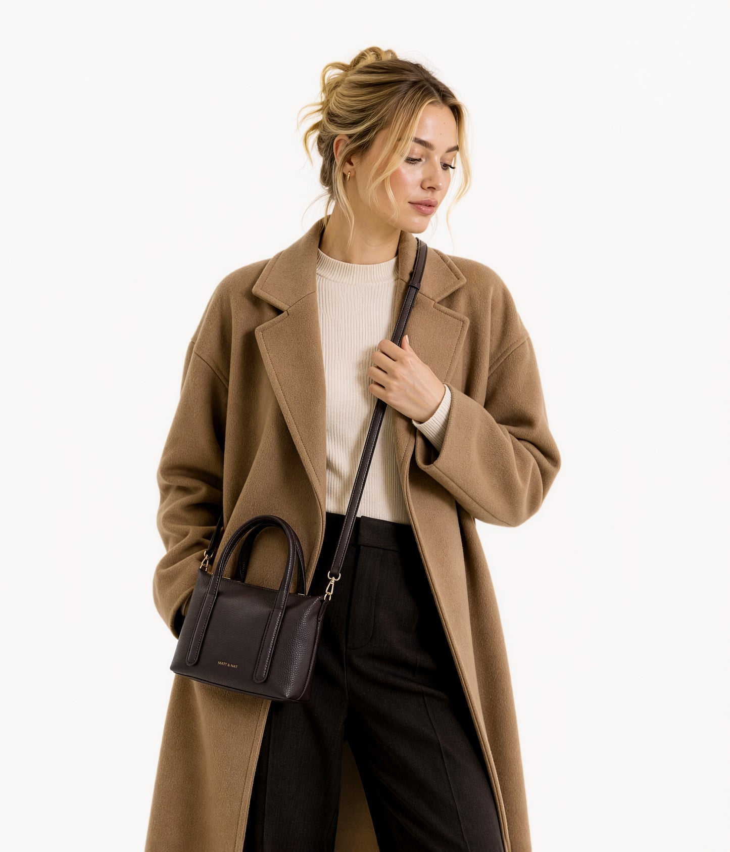 MOLA Vegan Crossbody Bag - Grain | Color: Rosemary - variant::rosemary