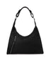 MORGAN Vegan Hobo Bag – Grain | Color: Black - variant::black