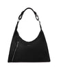 MORGAN Vegan Hobo Bag – Grain | Color: Black - variant::black