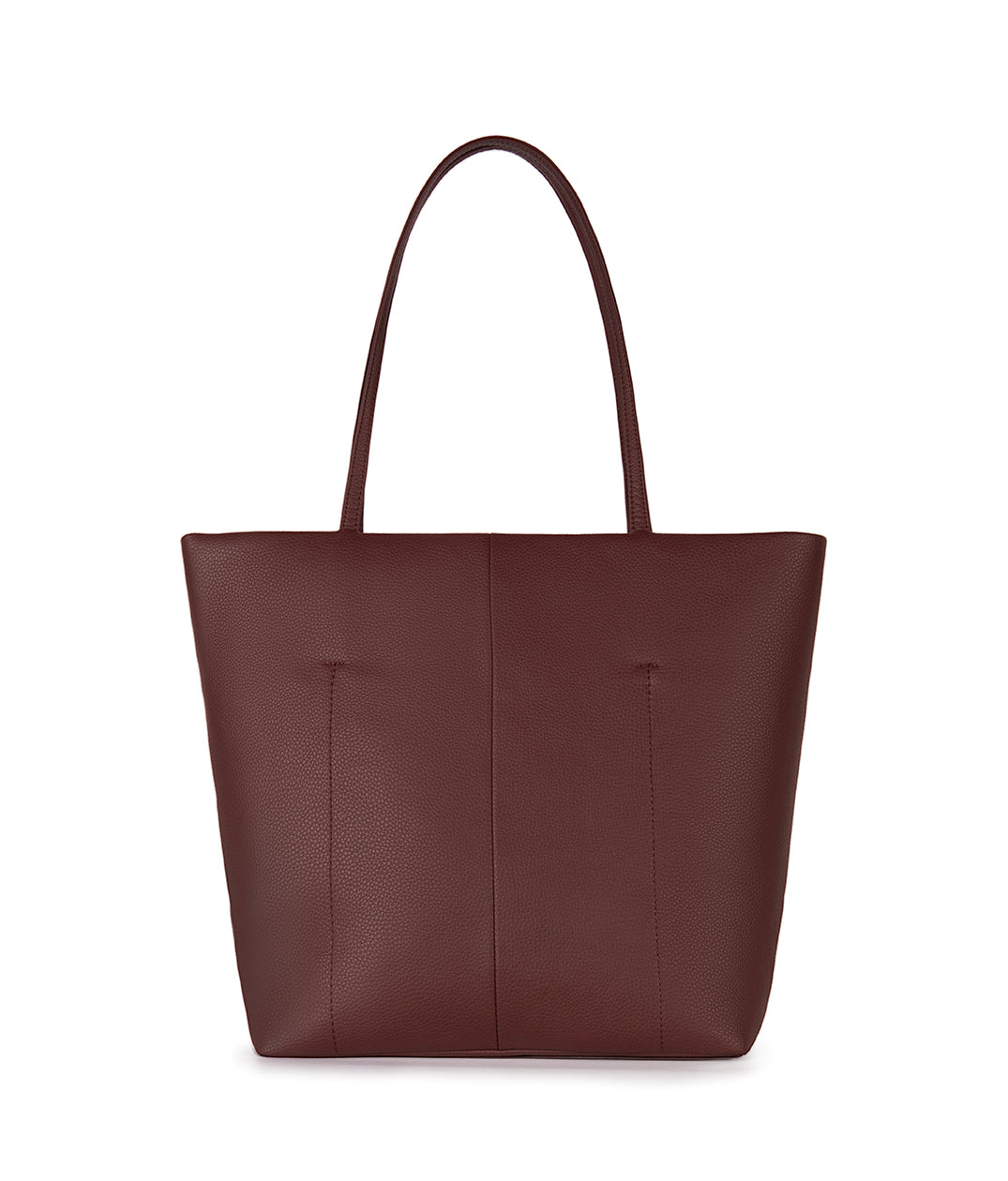 NATALIA Vegan Tote Bag – Grain | Color: Cherry - variant::cherry