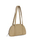 REA Vegan Satchel - Grain | Color: Almond - variant::almond