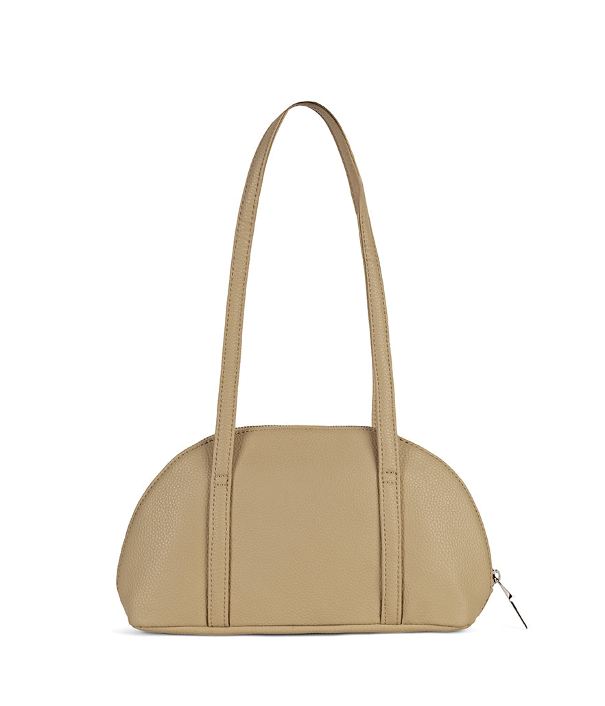 REA Vegan Satchel - Grain | Color: Almond - variant::almond