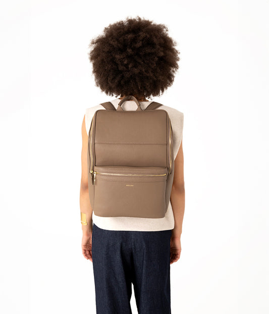 REMI Vegan Backpack - Grain | Color: Black - variant::black