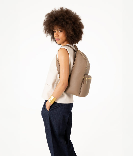REMI Vegan Backpack - Grain | Color: Black - variant::black
