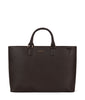 SEVYN Vegan Satchel - Grain | Color: Fudge - variant::fudge