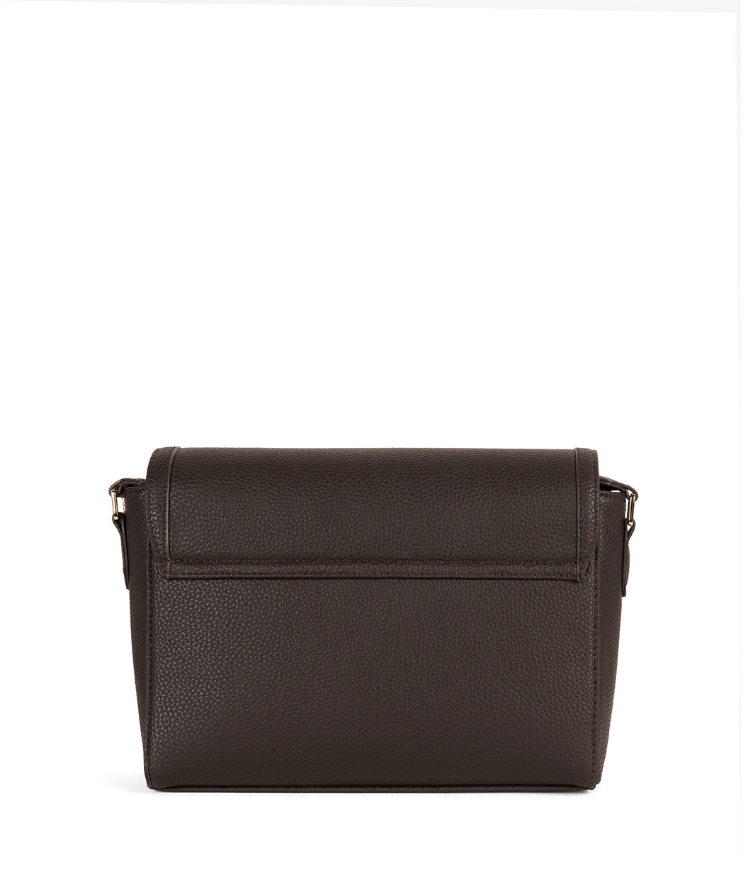 SUNNY Vegan Shoulder Bag – Grain | Color: Fudge - variant::fudge