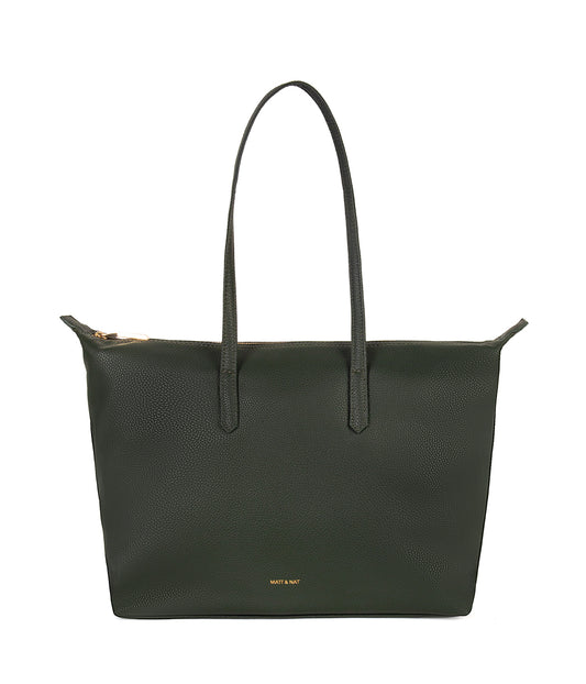 ABBI Vegan Tote Bag - Grain | Color: Rosemary - variant::rosemary