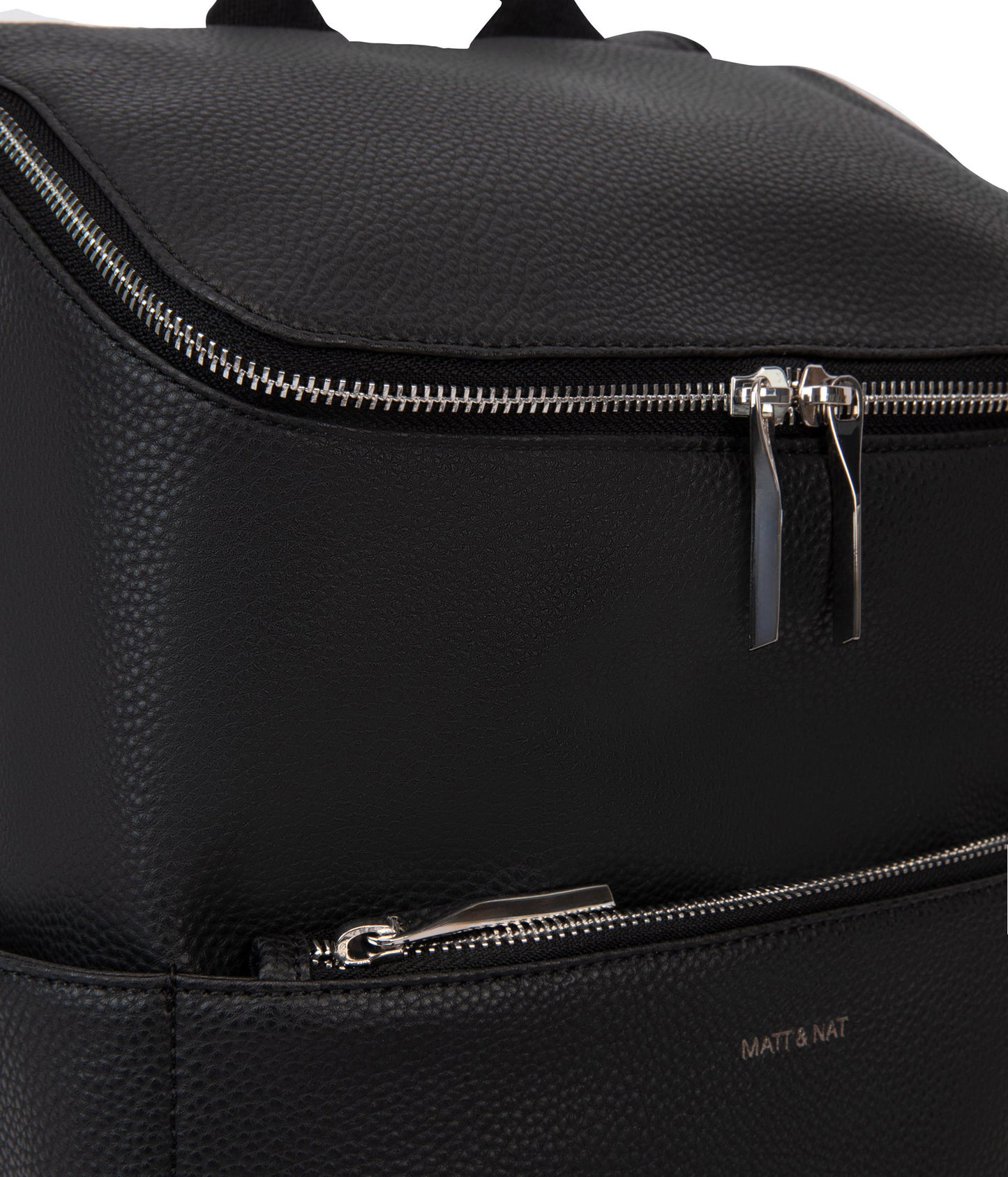 BRAVE Vegan Backpack - Grain | Color: Black - variant::black