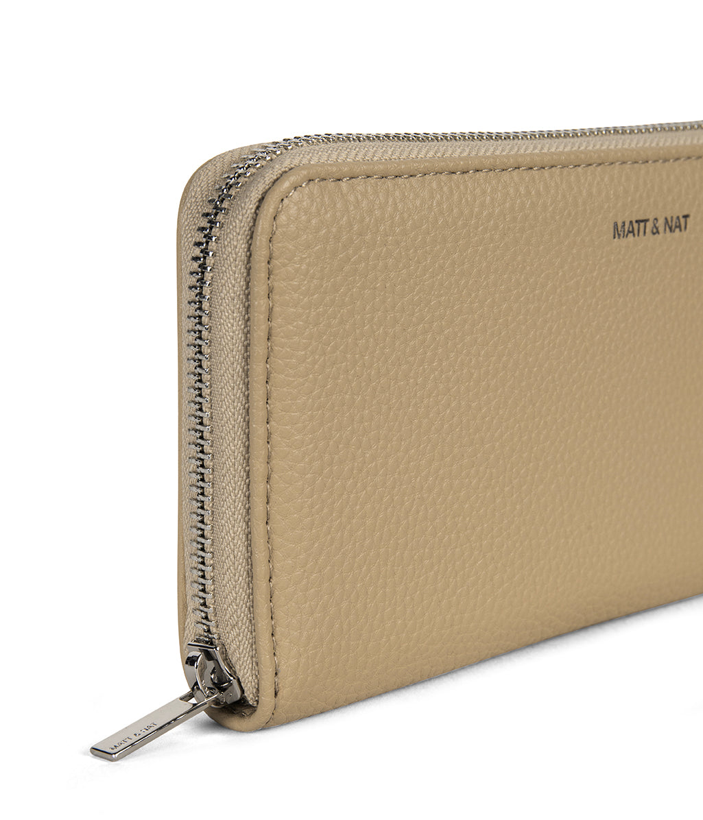 CENTRAL Vegan Wallet - Grain | Color: Almond - variant::almond