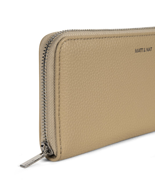 CENTRAL Vegan Wallet - Grain | Color: Almond - variant::almond