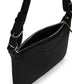 JINA Vegan Shoulder Bag - Grain | Color: Black - variant::black