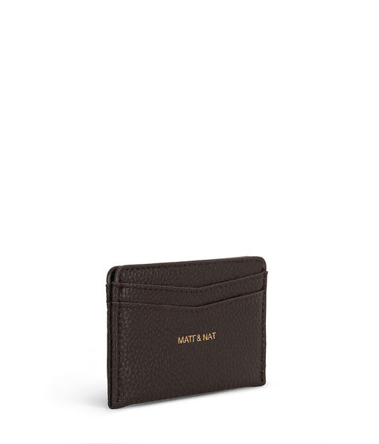 JUNYA Vegan Card Holder - Grain | Color: Fudge - variant::fudge