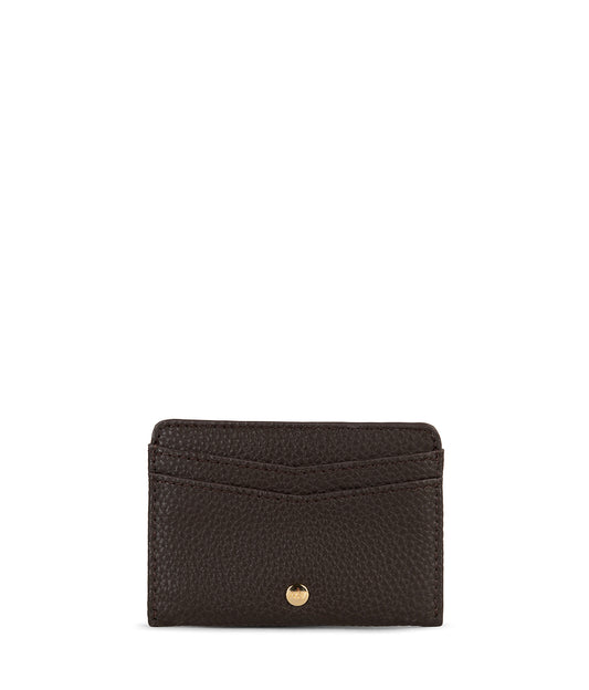 JUNYA Vegan Card Holder - Grain | Color: Fudge - variant::fudge