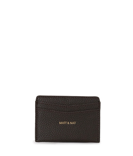 JUNYA Vegan Card Holder - Grain | Color: Fudge - variant::fudge