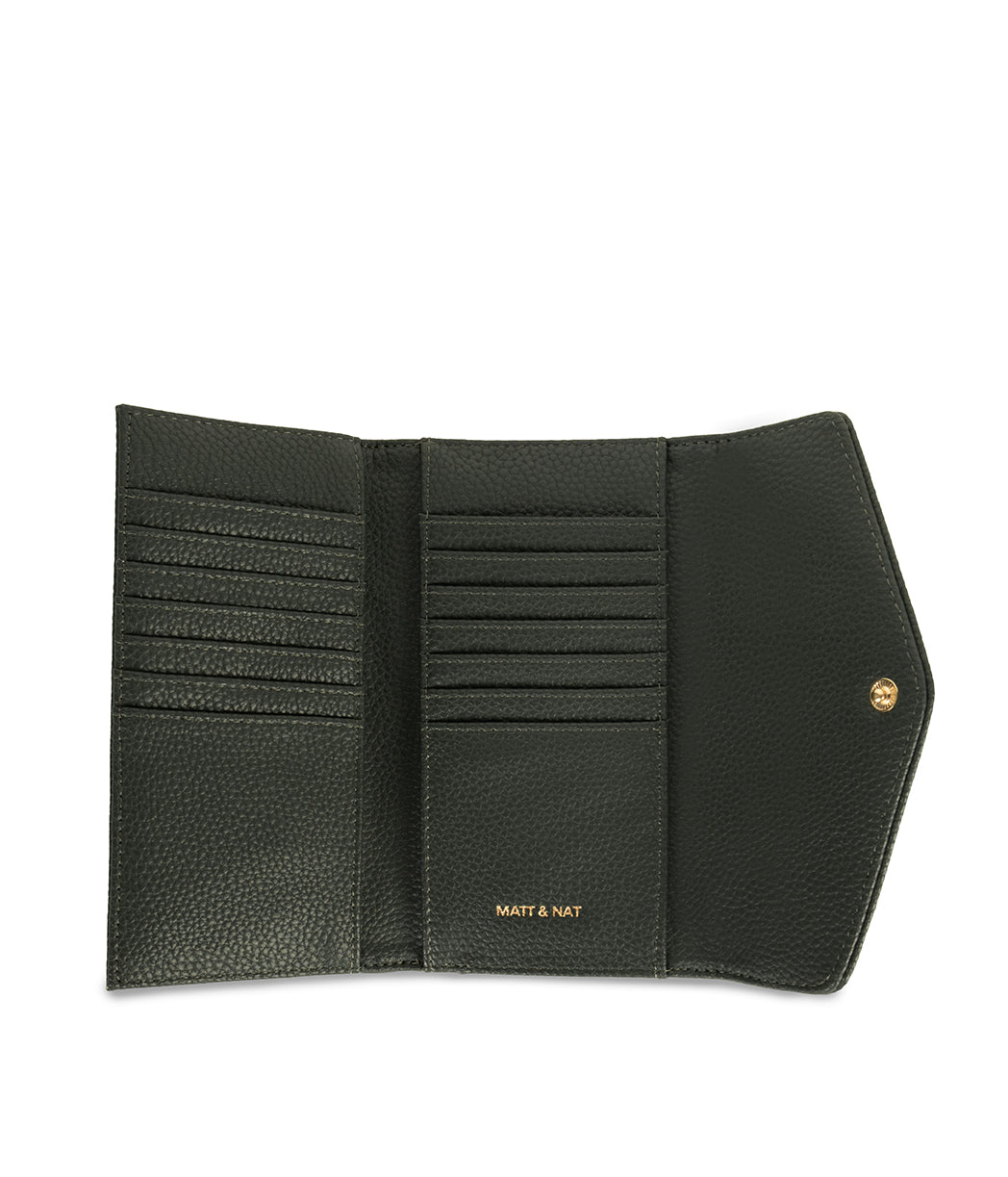 RAYE Vegan Wallet - Grain | Color: Rosemary - variant::rosemary