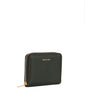 RUE Small Vegan Zip Wallet - Grain | Color: Rosemary - variant::rosemary