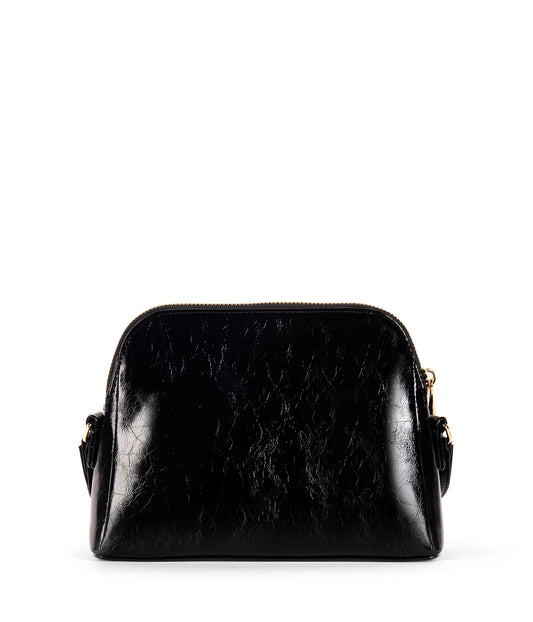 FIDA Vegan Crossbody Bag - Groove | Color: Black - variant::black