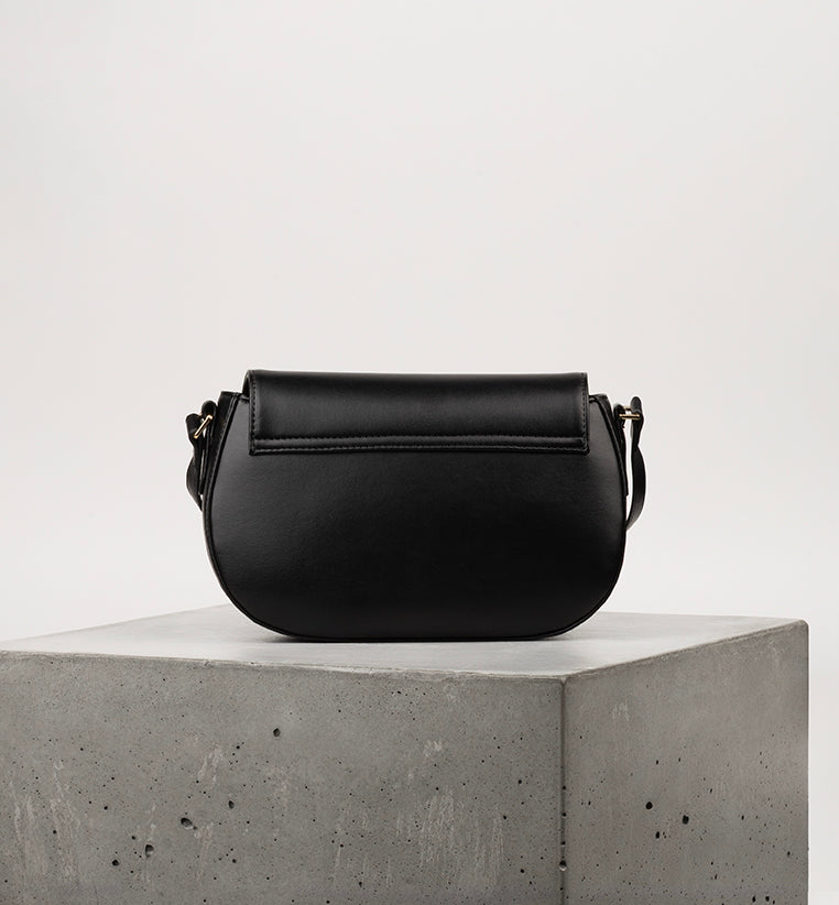 AGATHE Vegan Crossbody Bag - UPPEAL™ | Color: Black - variant::black