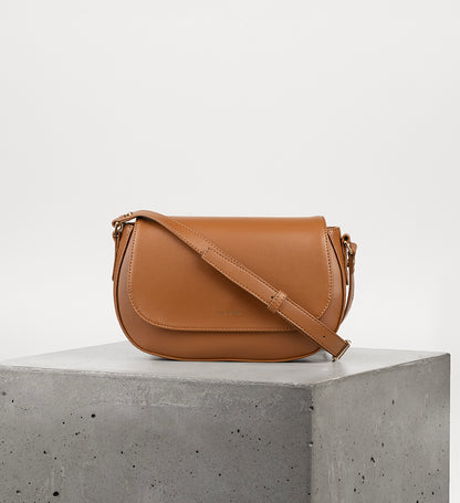 AGATHE Vegan Crossbody Bag - UPPEAL™ | Color: Nutty - variant::nutty