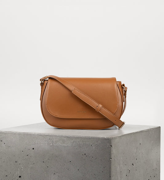 AGATHE Vegan Crossbody Bag - UPPEAL™ | Color: Nutty - variant::nutty