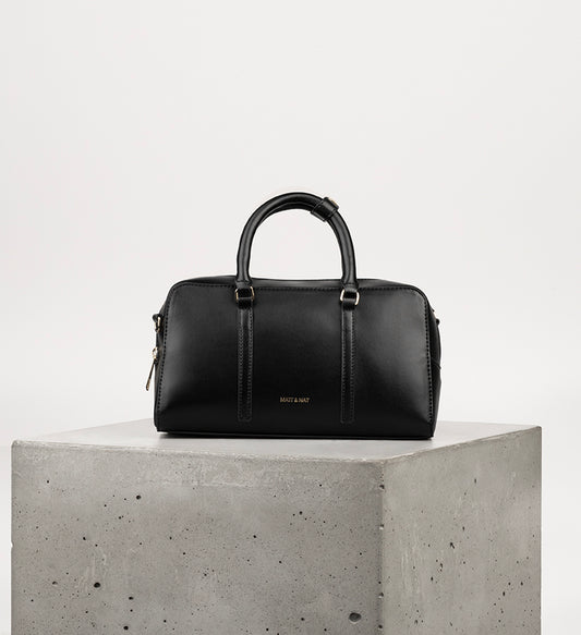 CECILE Vegan Satchel - UPPEAL™ | Color: Black - variant::black