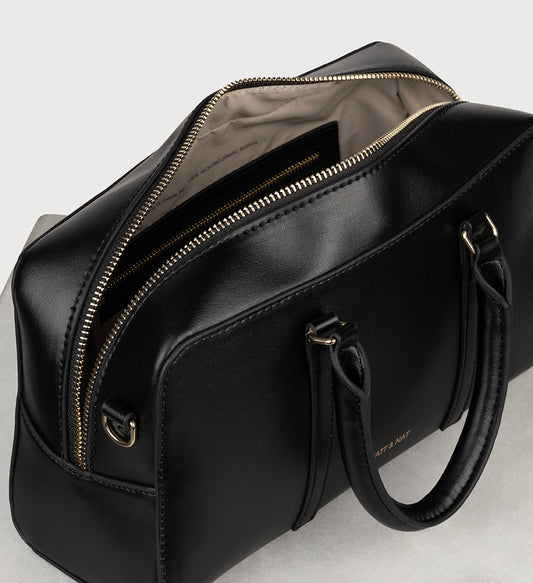 CECILE Vegan Satchel - UPPEAL™ | Color: Black - variant::black