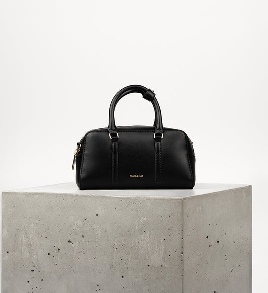 CECILE SM Vegan Satchel - UPPEAL™ | Color: Black - variant::black