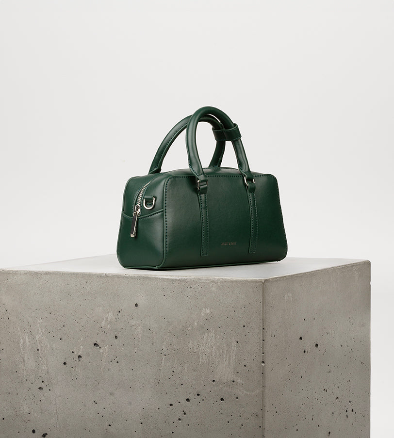 CECILE SM Vegan Satchel - UPPEAL™ | Color: Wreath - variant::wreath