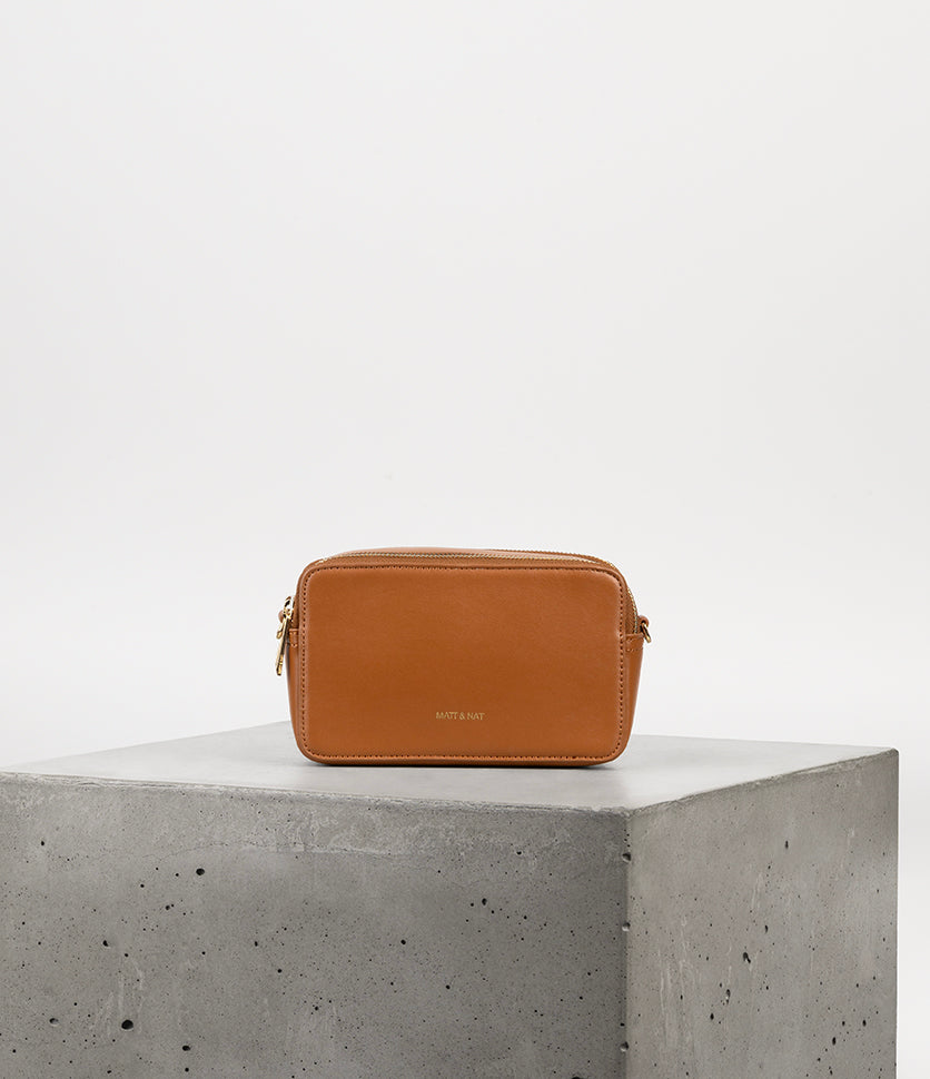 FARAH Vegan Crossbody - UPPEAL™ | Color: Nutty - variant::nutty