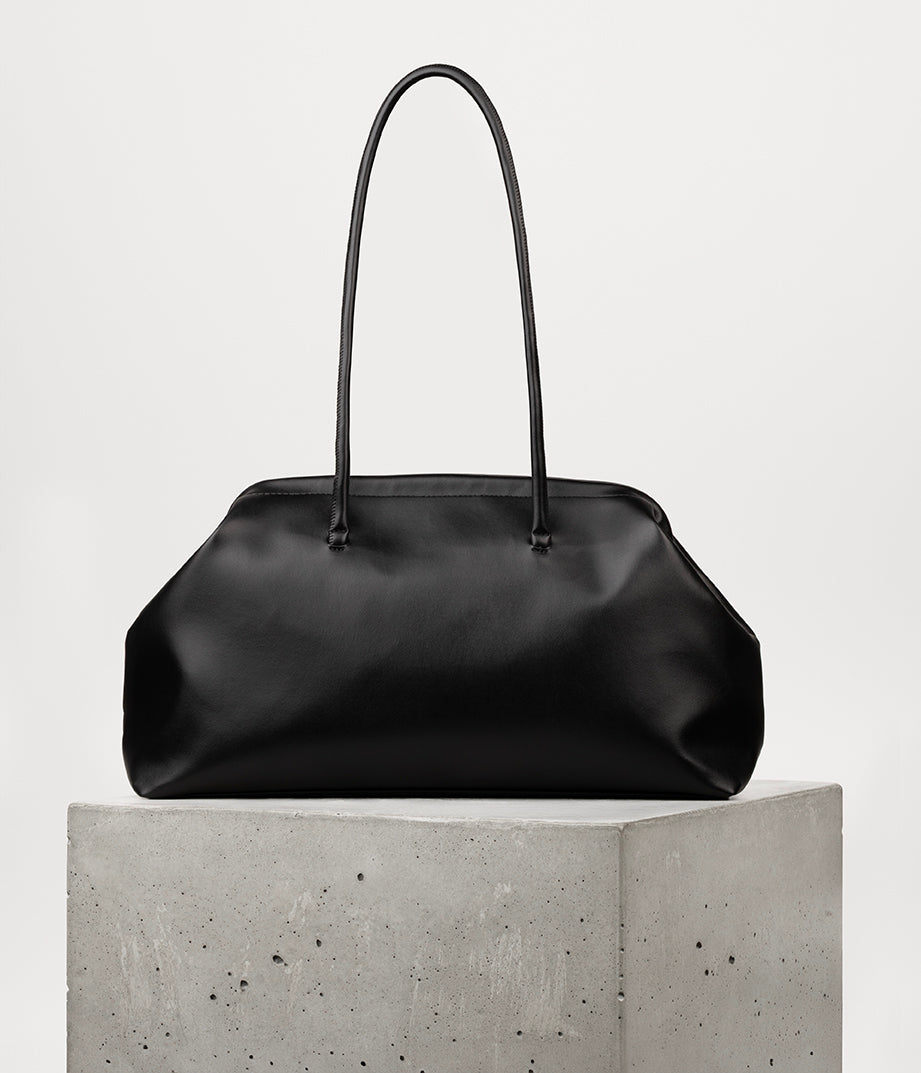 FLORENCE Vegan Tote Bag - UPPEAL™ | Color: Black - variant::black