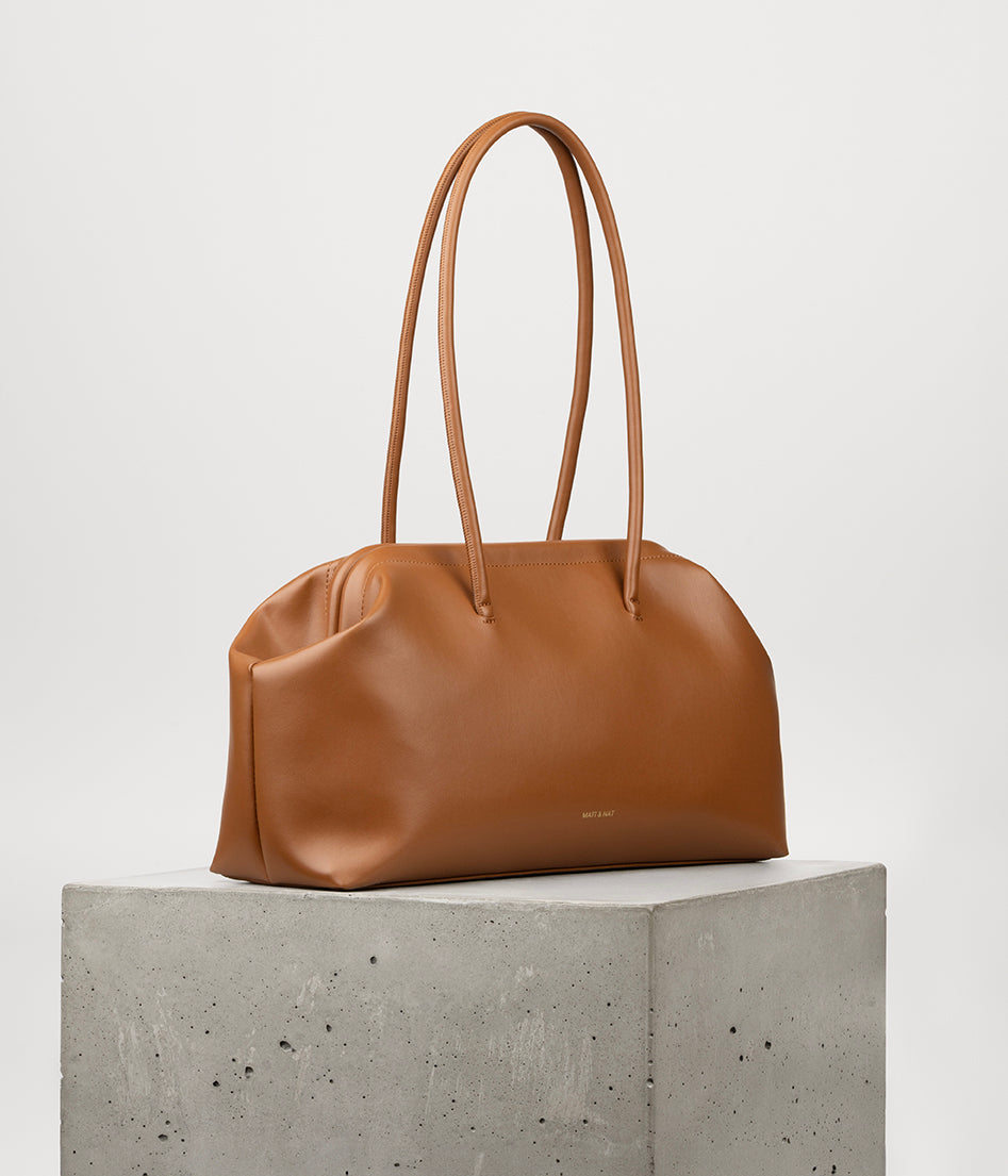 FLORENCE Vegan Tote Bag - UPPEAL™ | Color: Nutty - variant::nutty