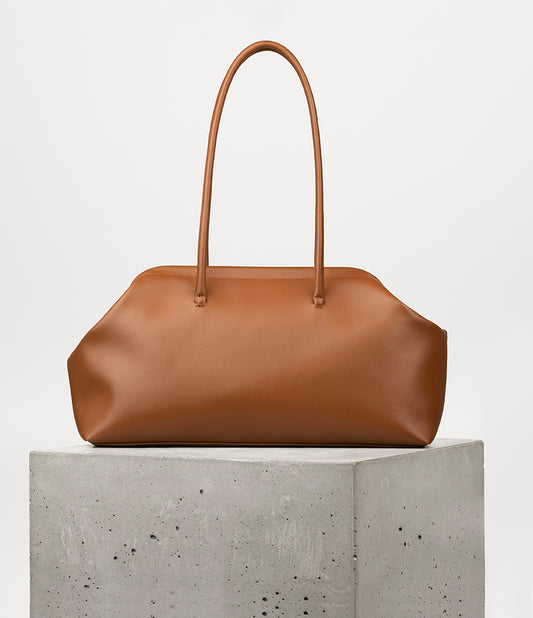 FLORENCE Vegan Tote Bag - UPPEAL™ | Color: Nutty - variant::nutty