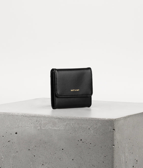 PRIM Vegan Wallet - UPPEAL™ | Color: Black - variant::black
