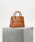 SILVA SM Small Vegan Satchel - UPPEAL™ | Color: Nutty - variant::nutty