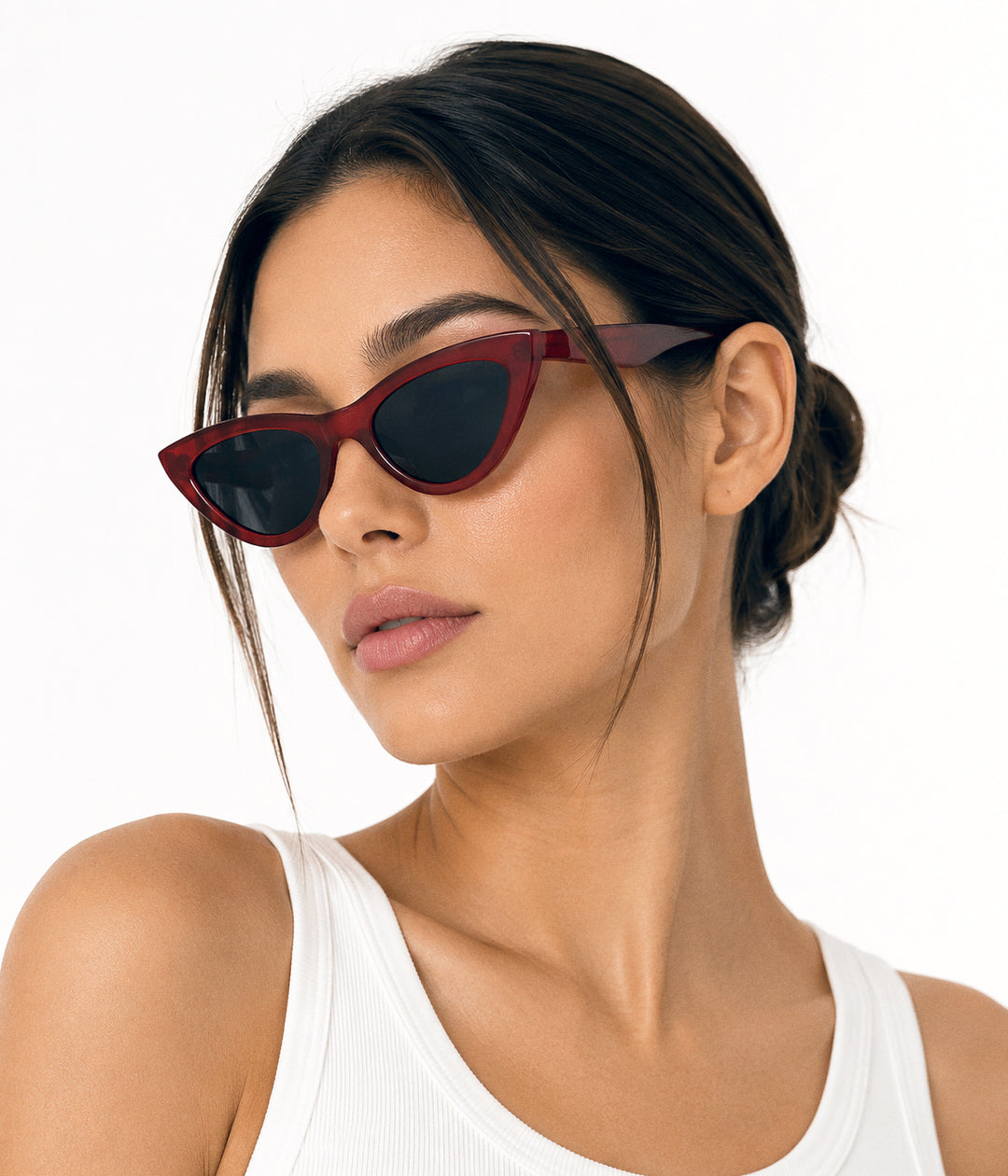 LUMI Recycled Sunglasses | Color: Cherry - variant::cherry