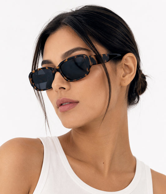 CIELO Recycled Sunglasses | Color: Black - variant::black