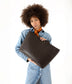 ELIZA Vegan Tote Bag - Theme | Color: Rust - variant::rust