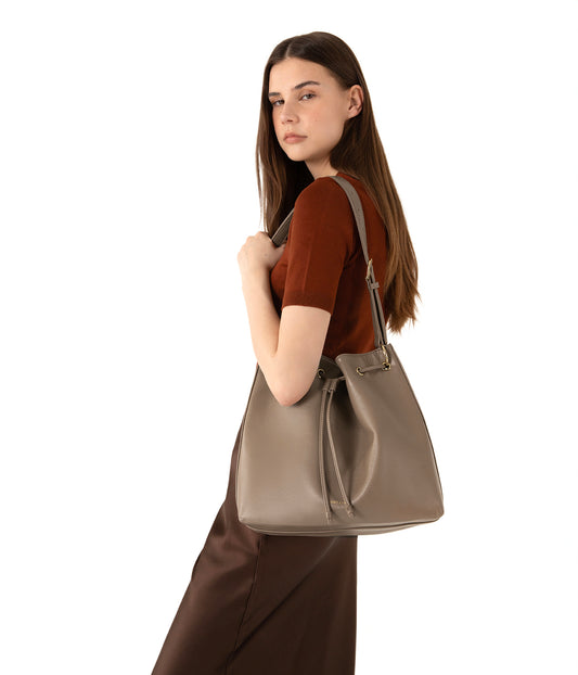 JAN Vegan Bucket Bag – Theme | Color: Lunar - variant::lunar