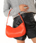 MARI Vegan Shoulder Bag - Theme | Color: Rust - variant::rust
