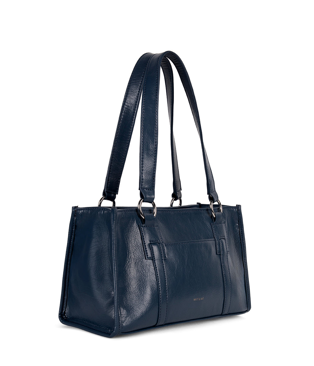 Zaria Vegan Tote Satchel Bag – Theme | Color: Lunar - variant::lunar