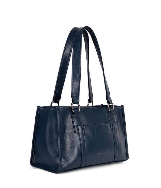 Zaria Vegan Tote Satchel Bag – Theme | Color: Lunar - variant::lunar