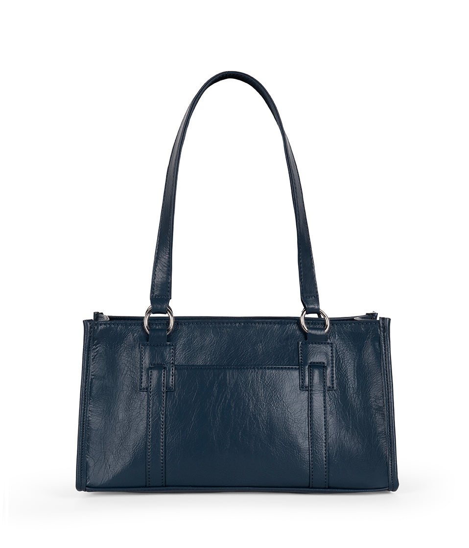 Zaria Vegan Tote Satchel Bag – Theme | Color: Lunar - variant::lunar