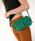 ISABELLE SM Vegan Crossbody Bag – Grain | Color: Black - variant::black