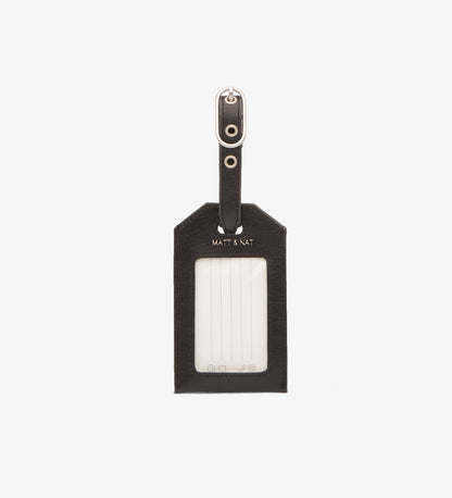 EDWIN Vegan Luggage Tag - Vintage | Color: Black - variant::black