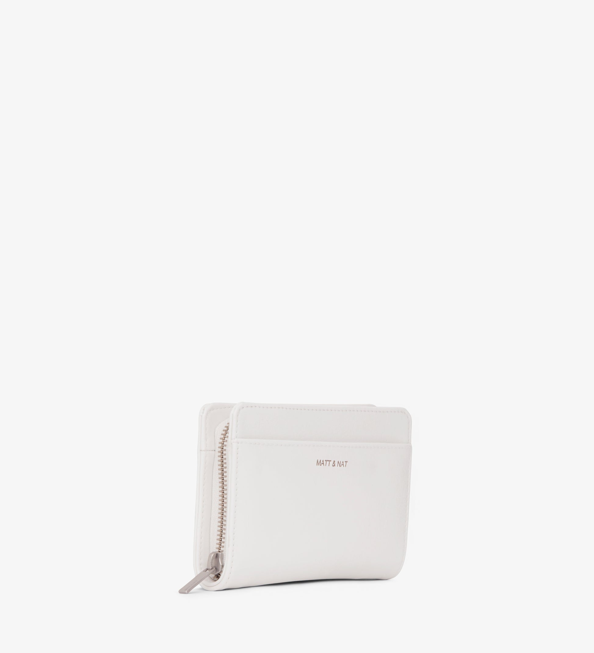 WEBBERSM Small Vegan Wallet - Vintage | Color: White - variant::white
